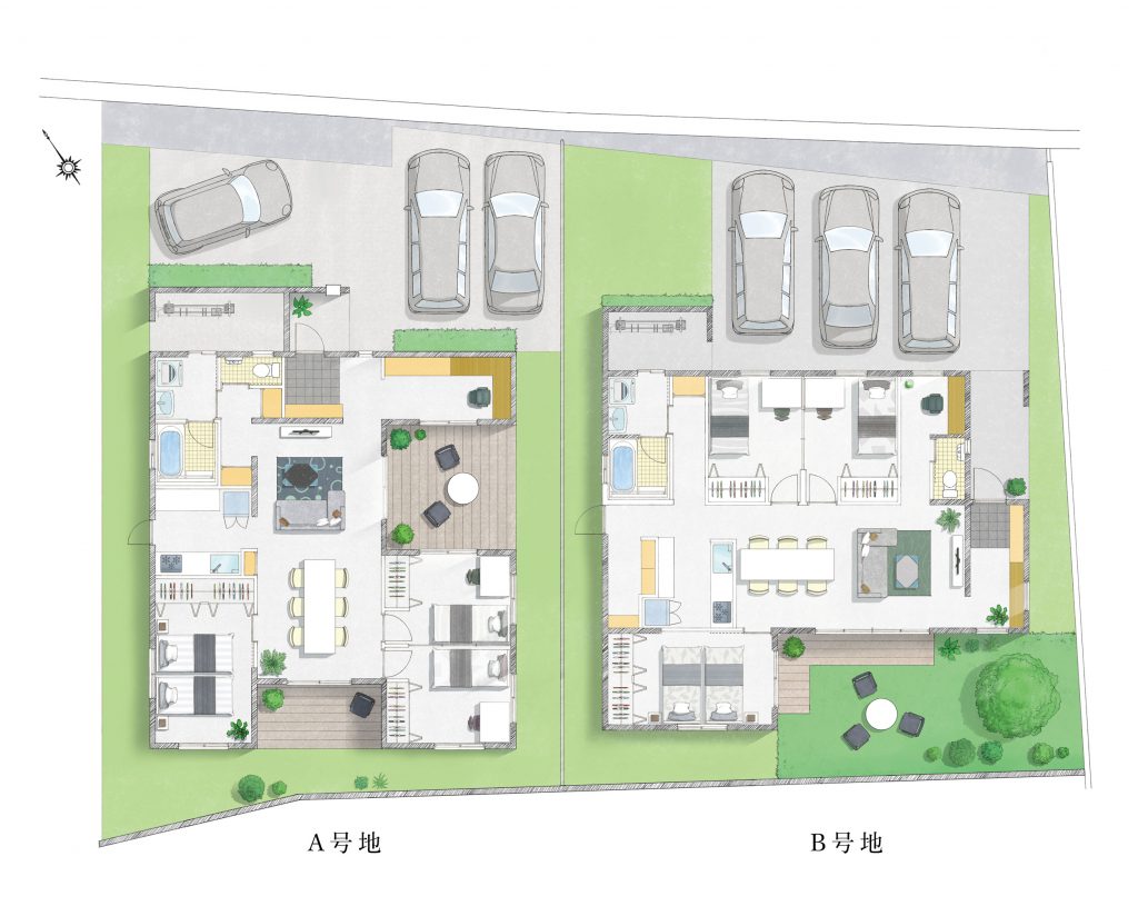 FORALLE宮古島・下地平面配置図